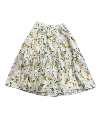 FOXEY NEW YORK スカート 花柄 切替 45276 Spring Garden レディース SIZE 38 フォクシー ニューヨーク