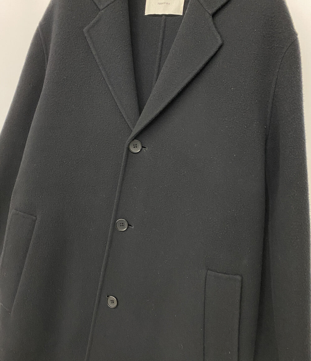 TODAYFUL コート メリノウール オーバーコート ブラック レディース SIZE 38 トゥデイフル