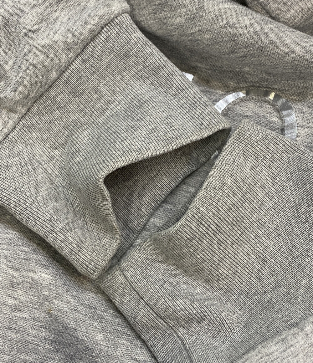 MONCLER スウェットパーカー FELPA CON CAPPUCCIO グレー メンズ SIZE XL モンクレール