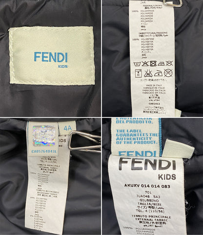 FENDI 中綿ジャケット フーディ バグス キッズ SIZE 4A フェンディ