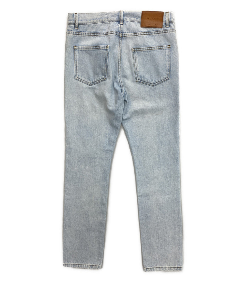 GUCCI デニムパンツ 467288 ハートパッチデニム レディース SIZE 23 グッチ