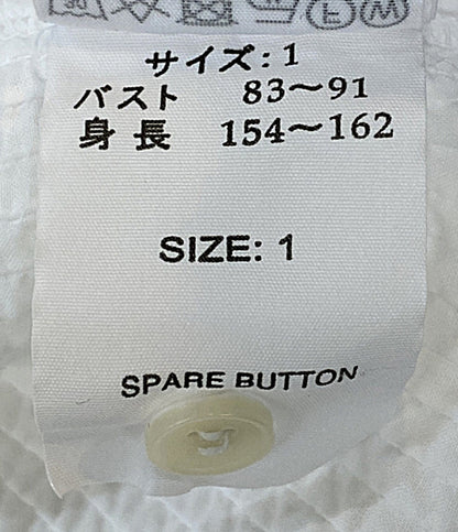 yaccomaricard 長袖シャツ ホワイト 1023620-22 レディース SIZE 1 ヤッコマリカルド