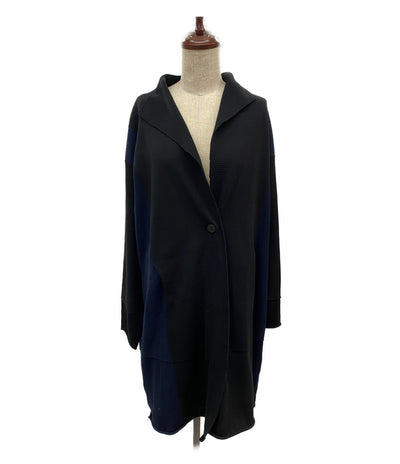 PLEATS PLEASE ニットコート 切替 PP03-K762 レディース SIZE 3 プリーツプリーズ