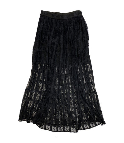 美品 CLANE レーススカート 2WAY LACE LAYERED SKIRT 24SS レディース SIZE 2 クラネ