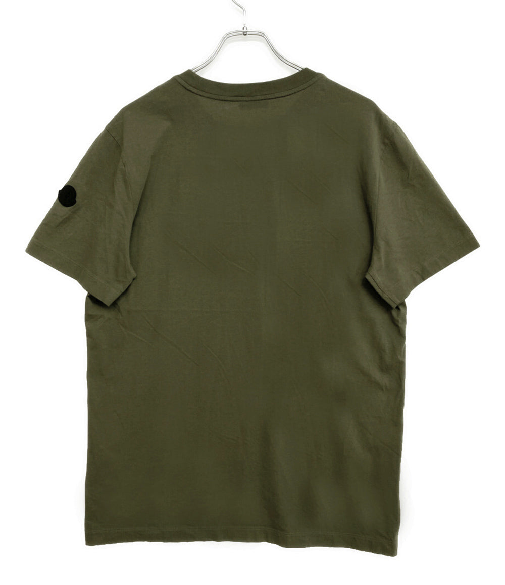 MONCLER 半袖Ｔシャツ I20918C00016 カーキ メンズ SIZE L モンクレール
