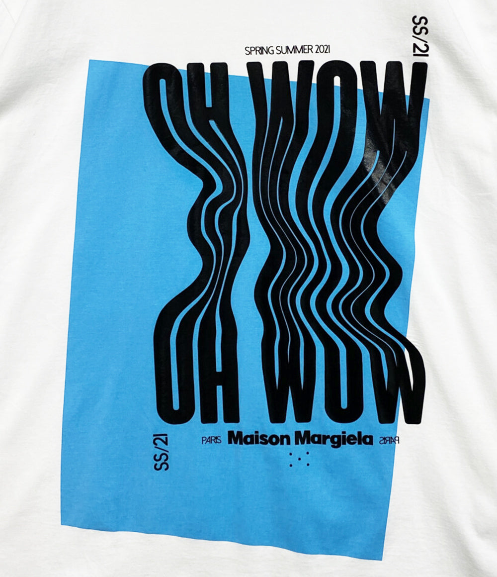 Maison Margiela 半袖Ｔシャツ S51GC0504 グラフィック レディース SIZE XL メゾンマルジェラ