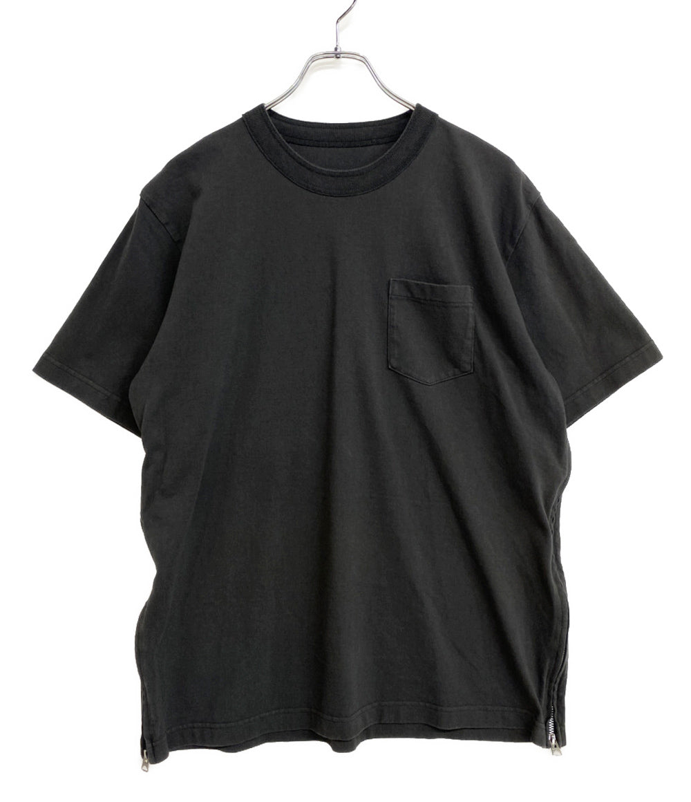 sacai 半袖Ｔシャツ SCM-225 Side Zip Cotton T-Shirt メンズ SIZE 4 サカイ