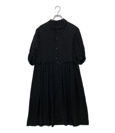 tricot COMME des GARCONS トリコ コム デ ギャルソン 半袖ワンピース TM-O203 レディース SIZE M