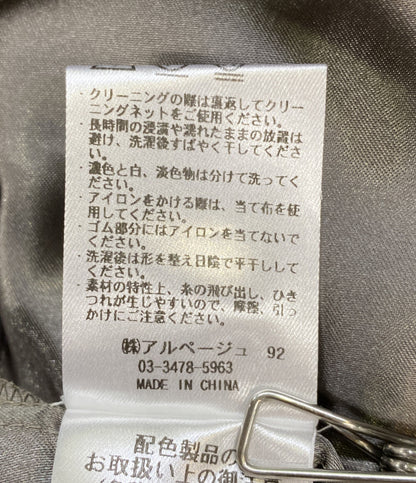美品 JUSGLITTY 長袖ワンピース 45365560 スクエアカーデドッキングワンピース レディース SIZE 1 ジャスグリッティー