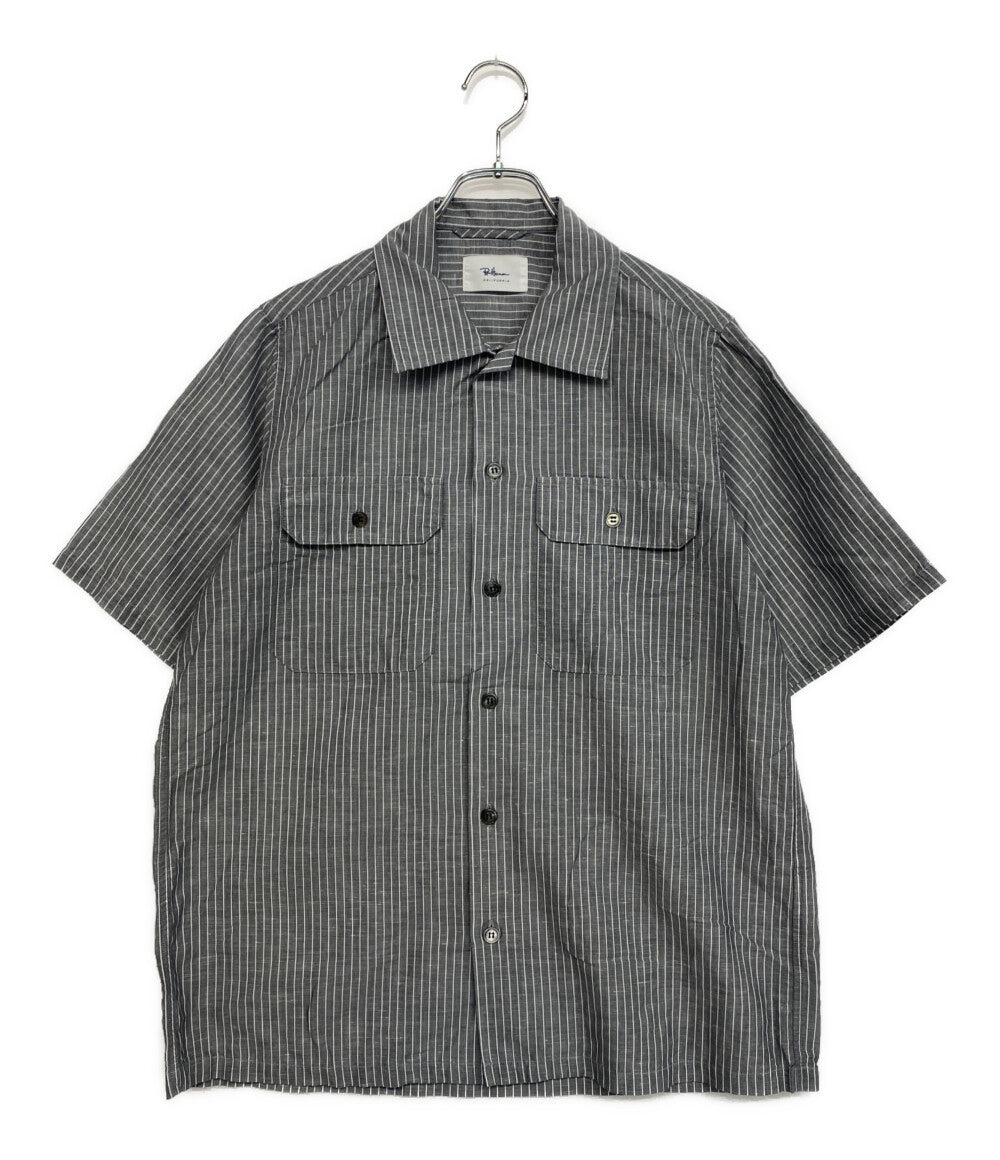Ron Herman 半袖シャツ リネン混シャツ 4220700002 メンズ SIZE S ロンハーマン