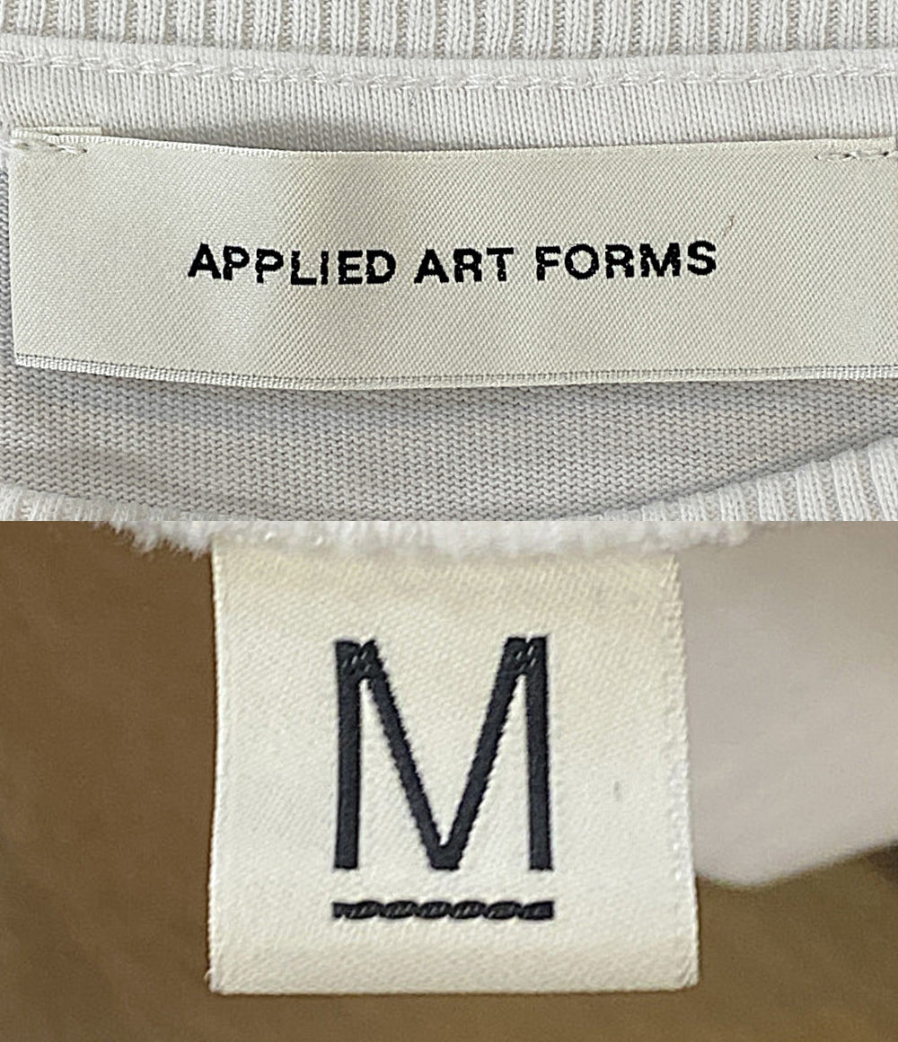APPLIED ART FORMS アプライド アート フォームズ 半袖Ｔシャツ ホワイト ロゴT メンズ SIZE M
