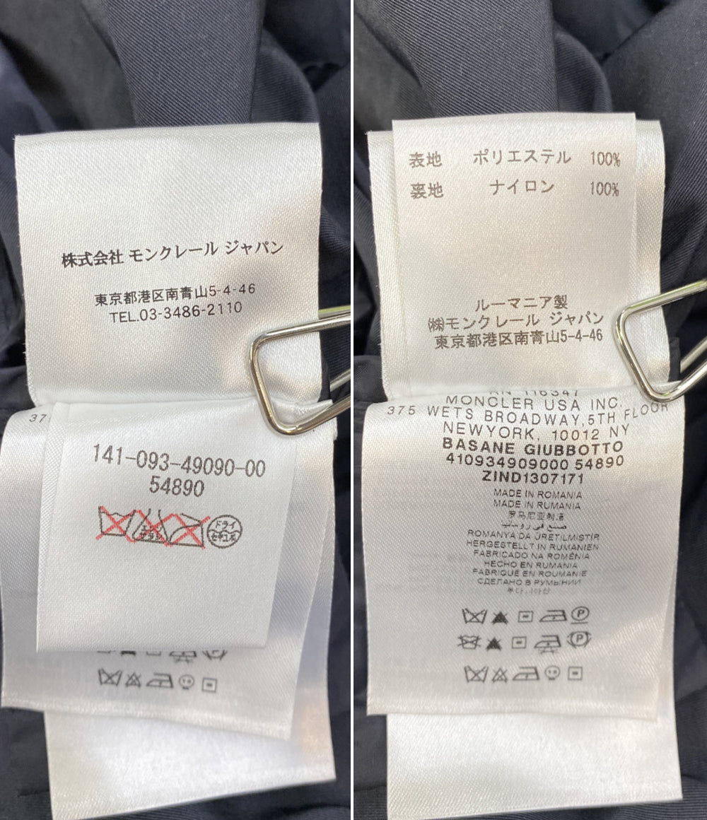 MONCLER コート ネイビー レディース SIZE - モンクレール