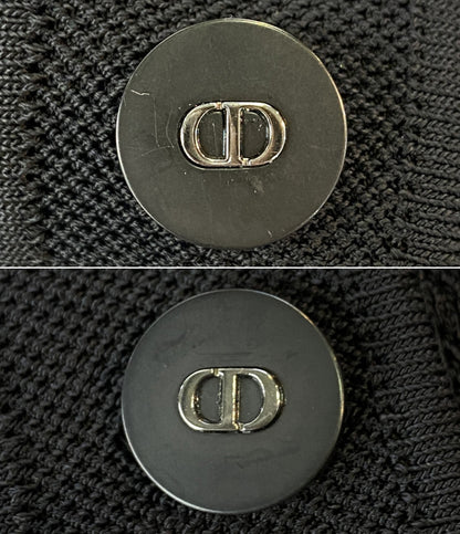 Christian Dior マクロカナージュニットジャケット 254V53AM523 レディース SIZE F36 クリスチャンディオール