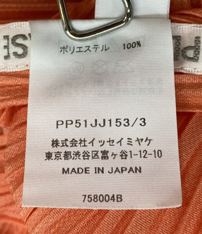 PLEATS PLEASE 半袖シャツ コーラル PP51JJ153 レディース SIZE 3 プリーツプリーズ
