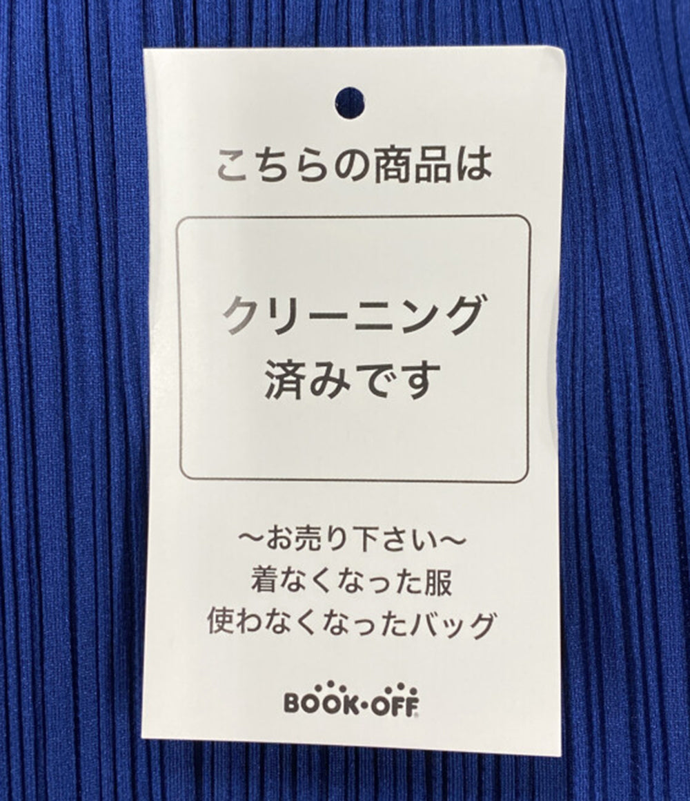 PLEATS PLEASE パンツ PP03-JF573 ブルー レディース SIZE 3 プリーツプリーズ