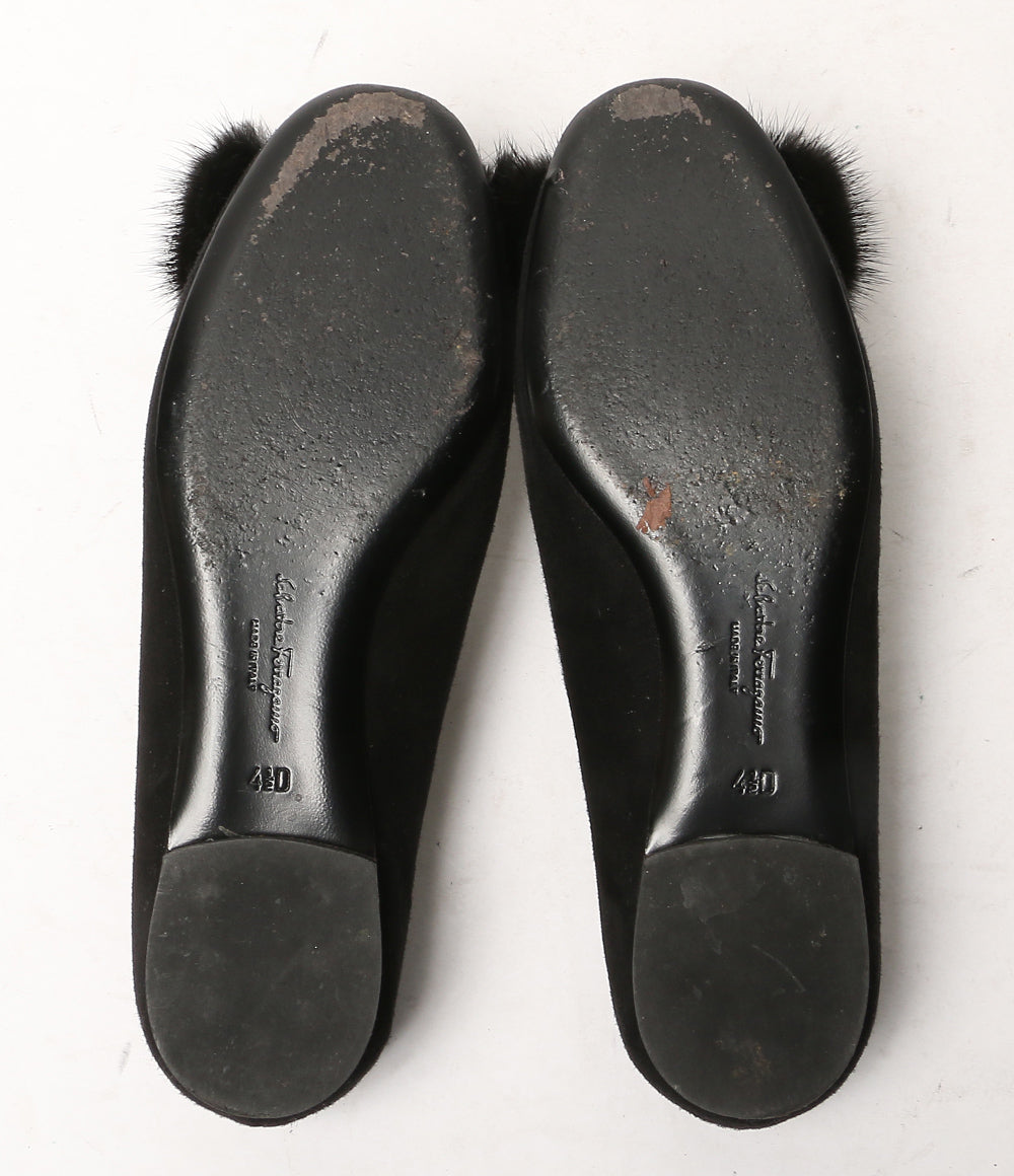 Salvatore Ferragamo バレエシューズ ミンク VARINA レディース SIZE 4.5 サルヴァトーレフェラガモ