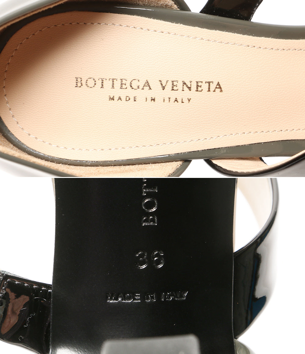美品 BOTTEGA VENETA メリージェーンパンプス パテントレザー レディース SIZE 36 ボッテガヴェネタ