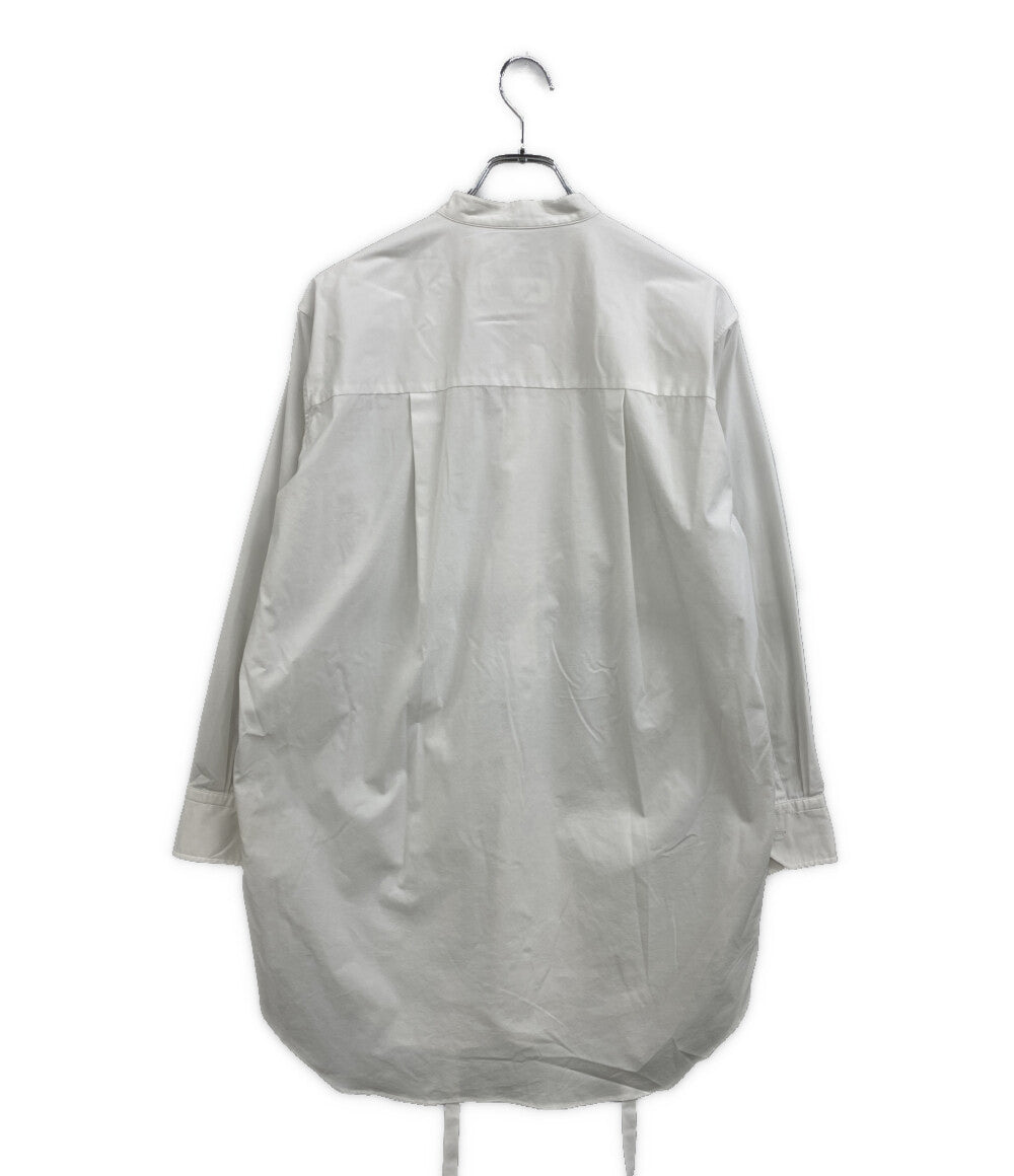 MAISON SPECIAL 長袖シャツ コットン ホワイト レイヤード 21192315105 レディース SIZE F メゾンスペシャル