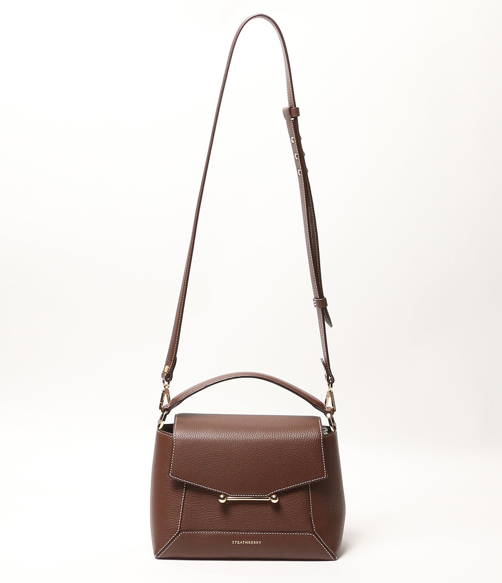 STRATHBERRY ストラスベリー ショルダーバッグ mosaic bag ブラウン レディース