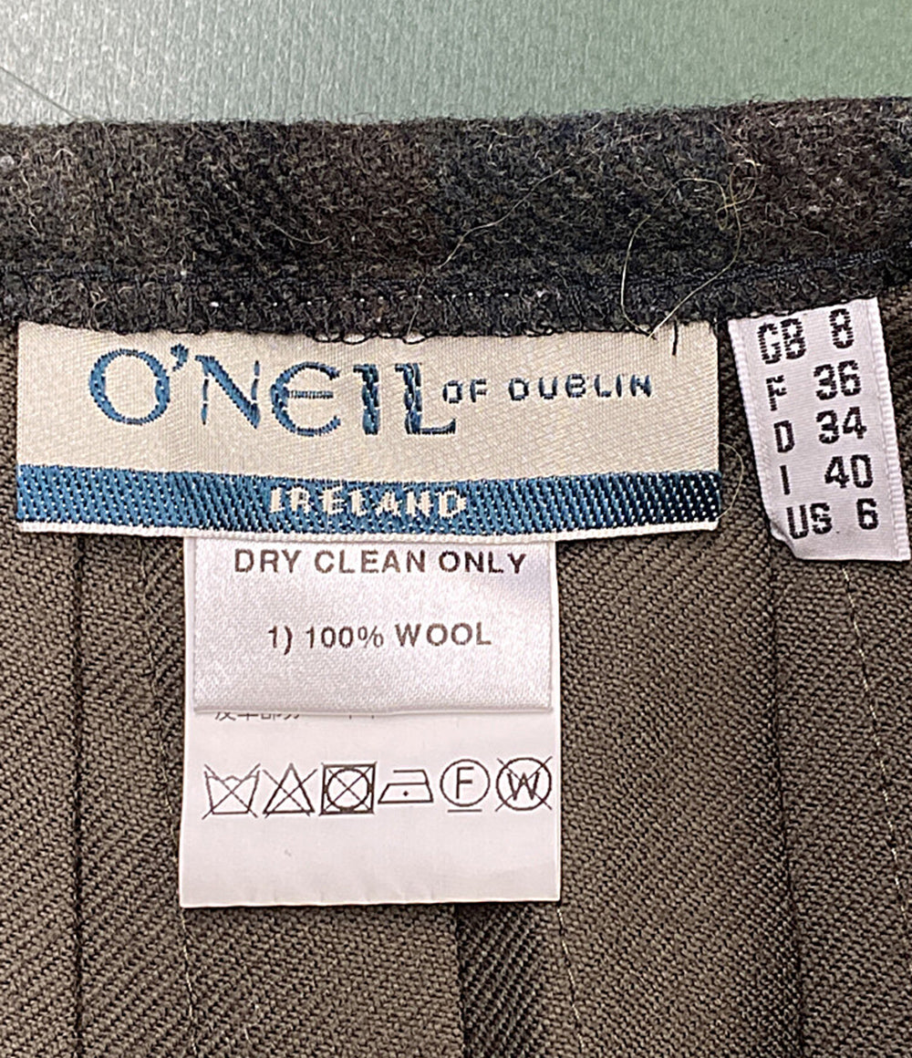 O’NEIL of DUBLIN ラップスカート 切替 レディース SIZE GB8 オニールオブダブリン