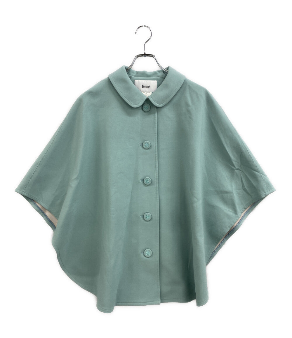 Rene ケープポンチョ ミントグリーン 6333150 レディース SIZE F ルネ