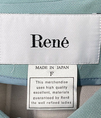 Rene ケープポンチョ ミントグリーン 6333150 レディース SIZE F ルネ