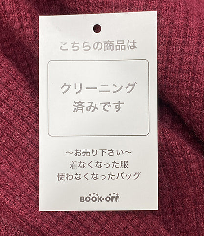 THE SHINZONE ザ シンゾーン ニット カシミヤ ワインレッド 19AMSNI67 レディース SIZE F