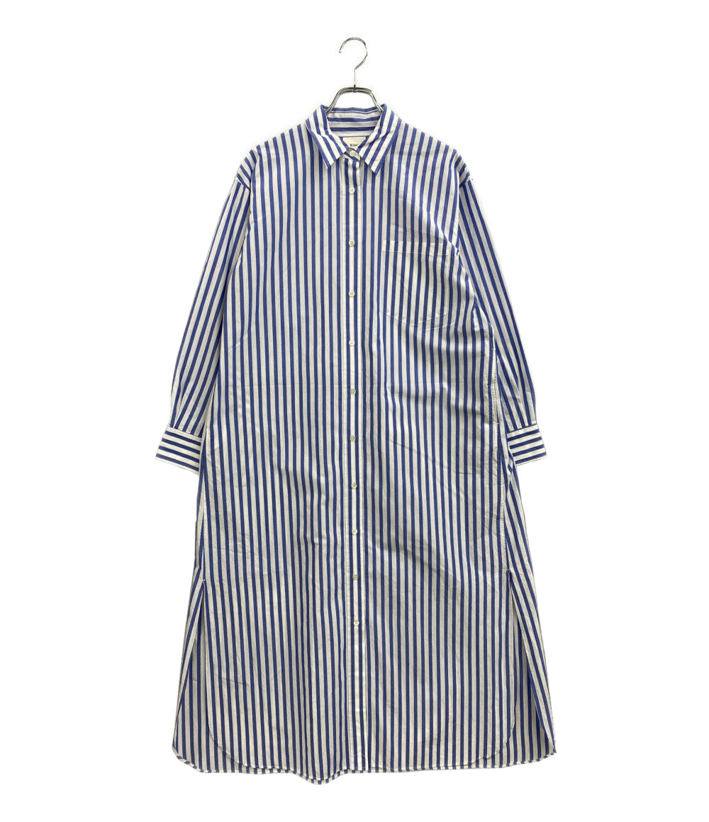 美品 RETROVE リトローヴ 長袖シャツワンピース 25-040-560-8110-1-0 レディース SIZE -