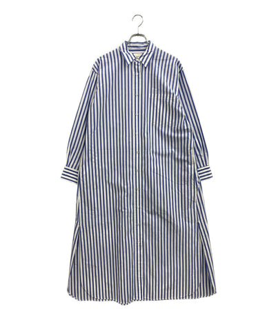 美品 RETROVE リトローヴ 長袖シャツワンピース 25-040-560-8110-1-0 レディース SIZE -