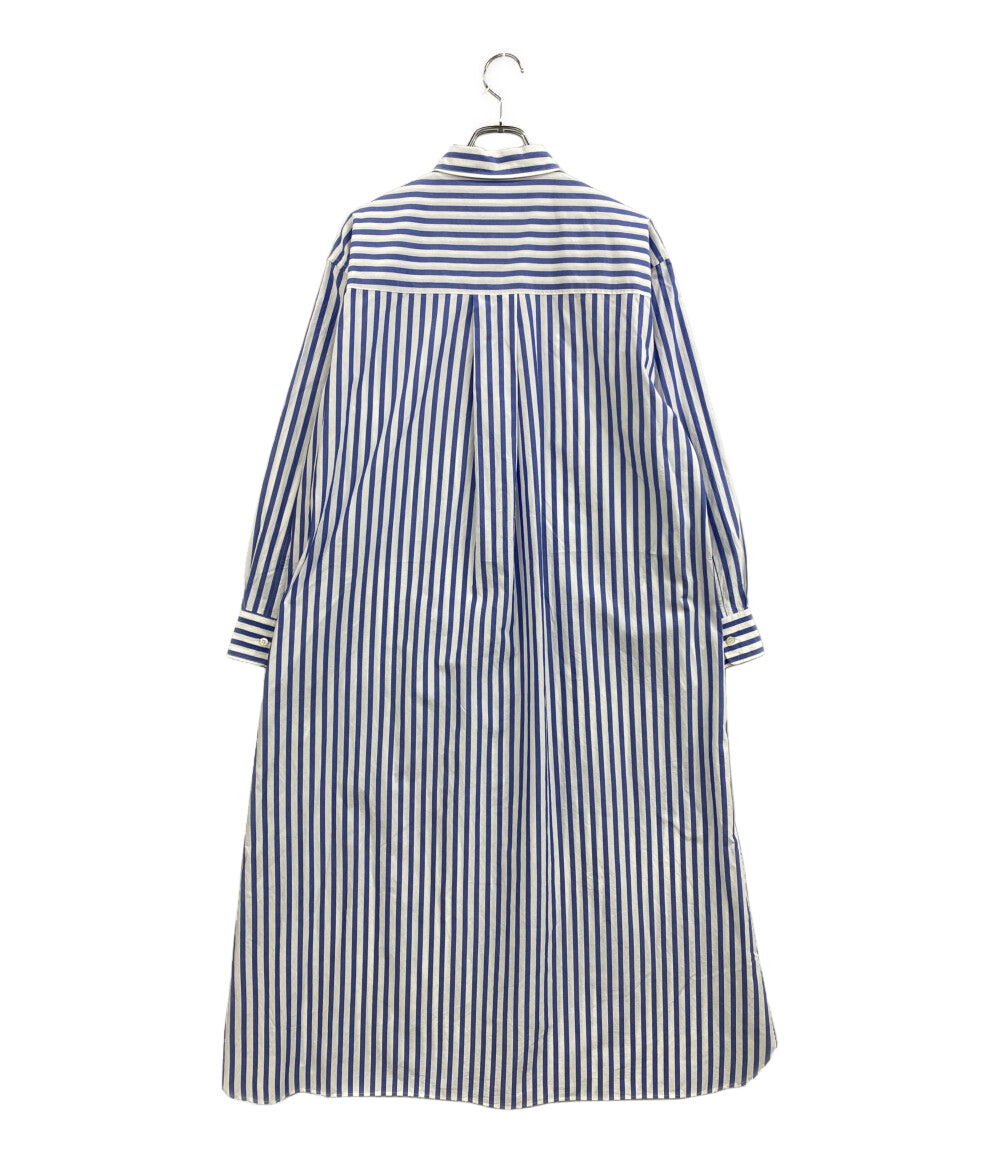 美品 RETROVE リトローヴ 長袖シャツワンピース 25-040-560-8110-1-0 レディース SIZE -