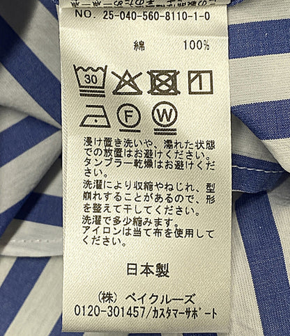 美品 RETROVE リトローヴ 長袖シャツワンピース 25-040-560-8110-1-0 レディース SIZE -