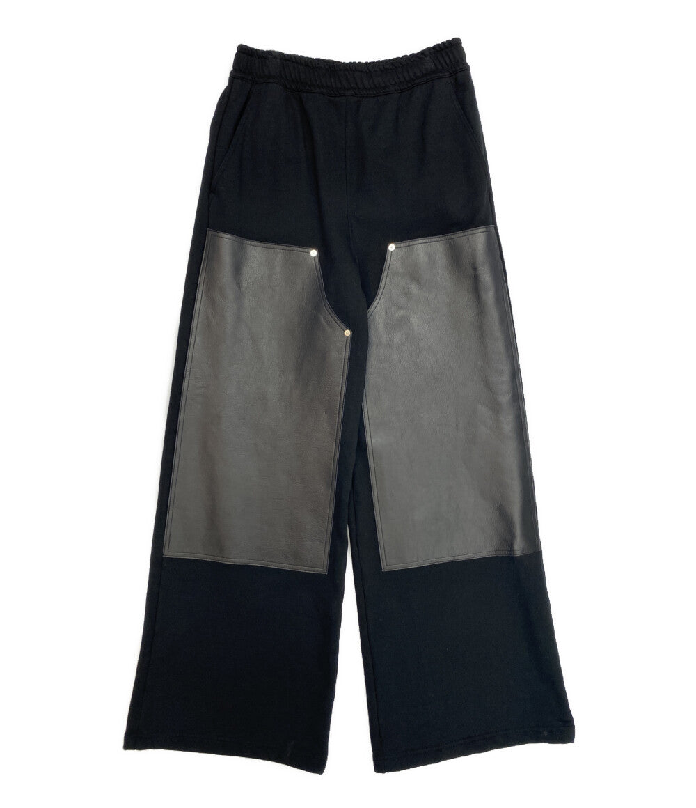 JOHN LAWRENCE SULLIVAN パンツ コットン ブラック 2A012-0225-16 メンズ SIZE S ジョンローレンスサリバン
