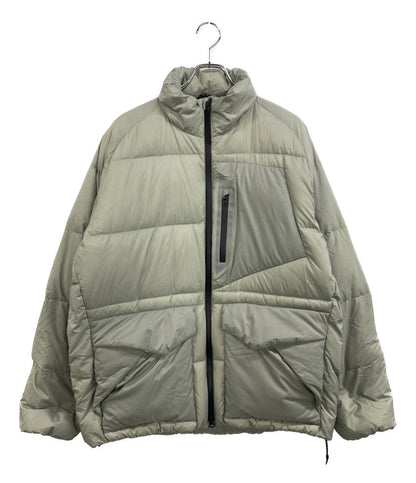 美品 NANGA ダウンジャケット シャドウリップダウン グレー UM47-17H003 メンズ SIZE M ナンガ