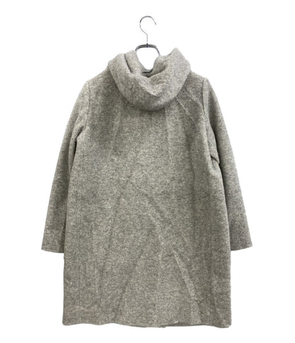 美品 AMACA コート トンプキンパイル グレー V5B08-649-06 レディース SIZE 38 アマカ