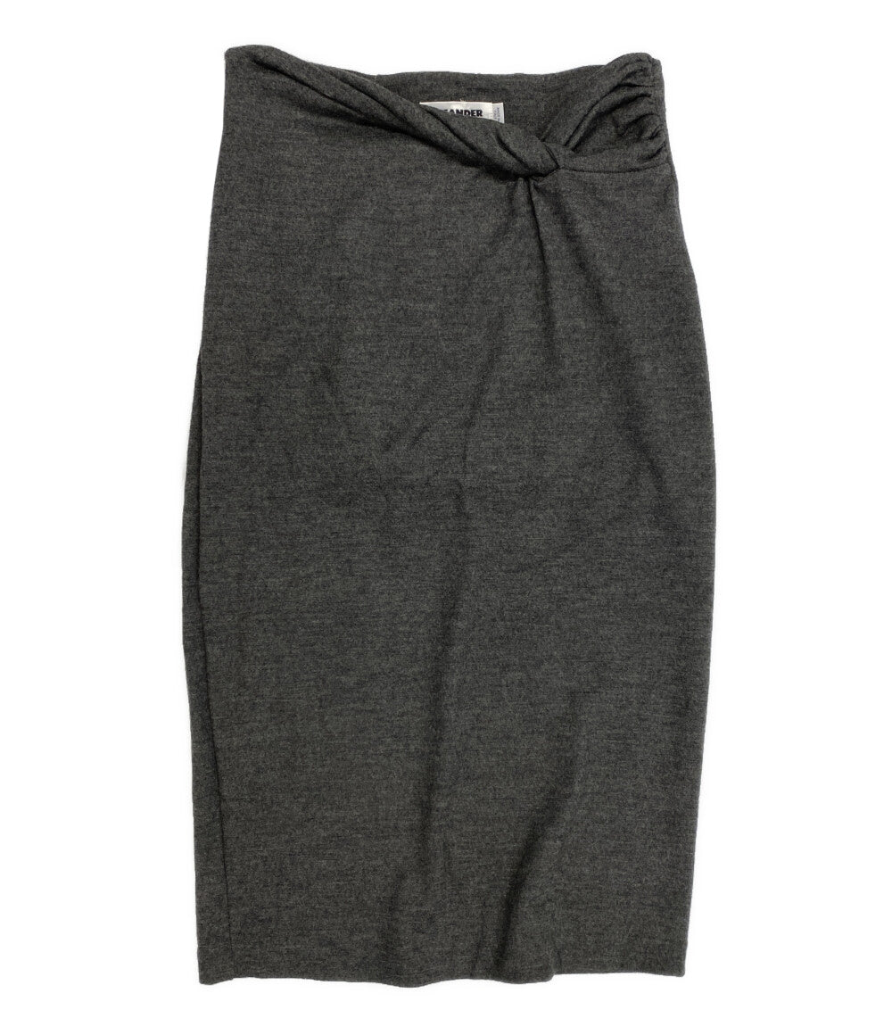 Jil sander ウールスカート 720033 WF200148 レディース SIZE 02 ジルサンダー