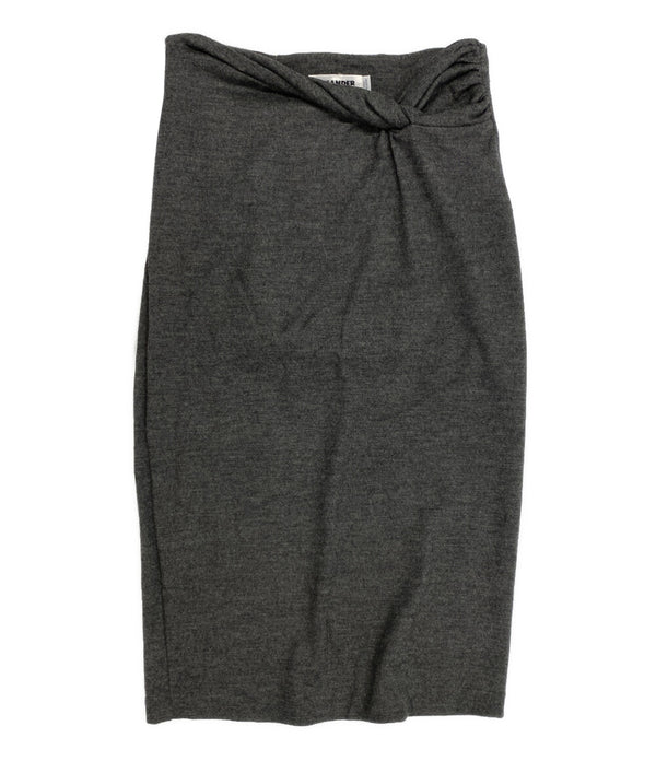 Jil sander ウールスカート 720033 WF200148 レディース SIZE 02 ジルサンダー