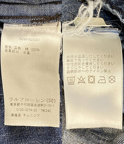 RRL RALPH LAUREN デニムパンツ アーガイル柄 インディゴ メンズ SIZE 28×30 ダブルアールエル