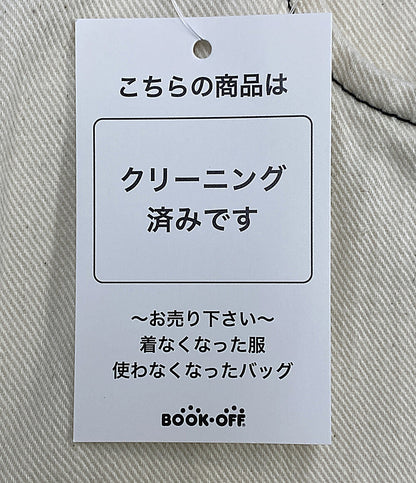美品 Ron Herman デニムパンツ ×TEN ホワイト 35106005200 レディース SIZE S ロンハーマン
