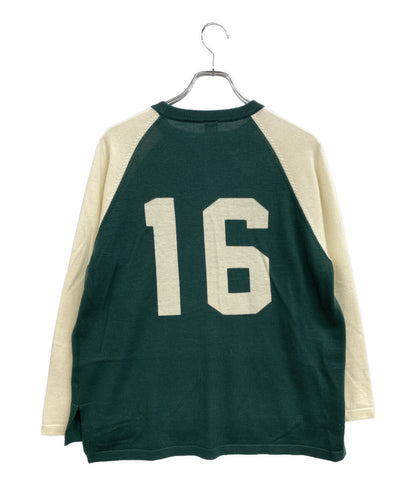 GOOD GRIEF グッドグリーフ ニット 16 グリーン メンズ SIZE F