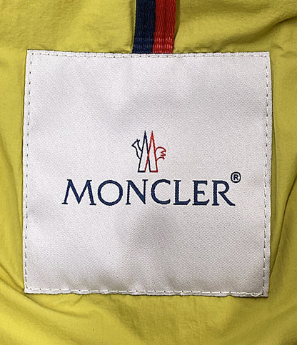 美品 MONCLER ダウンベスト イエロー GHANY 21AW G20931A52500 レディース SIZE 2 モンクレール