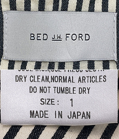 BED J.W. FORD テーラードジャケット ベロアラペル ダブルブレスト 19AW メンズ SIZE 1 ベッドフォード