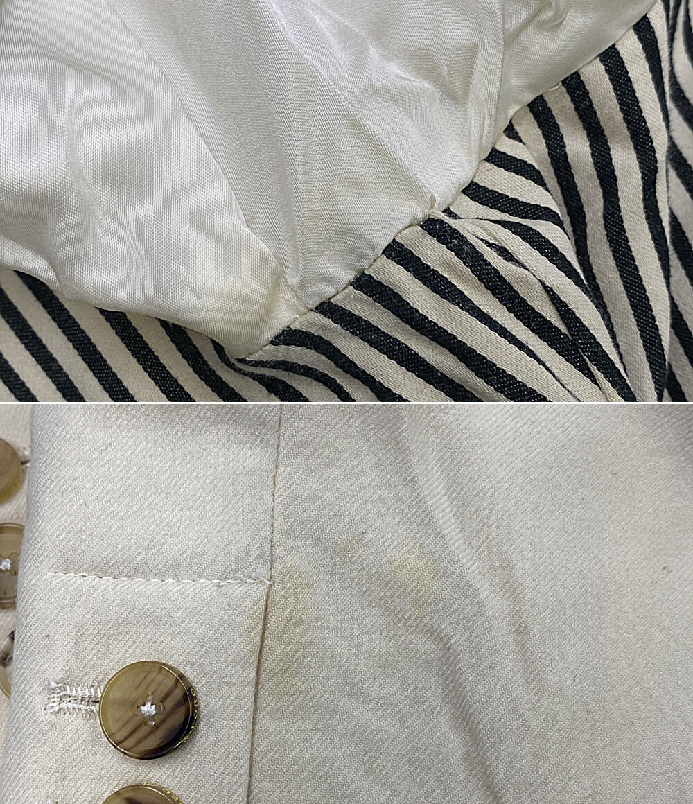 BED J.W. FORD テーラードジャケット ベロアラペル ダブルブレスト 19AW メンズ SIZE 1 ベッドフォード