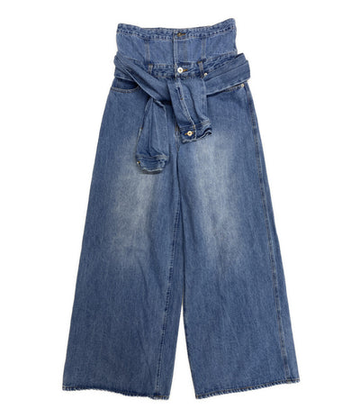 MAISON SPECIAL デニムパンツ 2WAY High-Waist Wide Denim 2026ss レディース SIZE M メゾンスペシャル