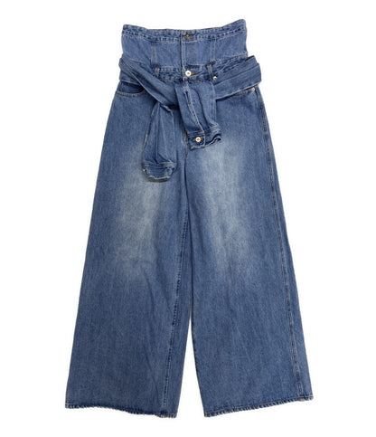 MAISON SPECIAL デニムパンツ 2WAY High-Waist Wide Denim 2026ss レディース SIZE M メゾンスペシャル