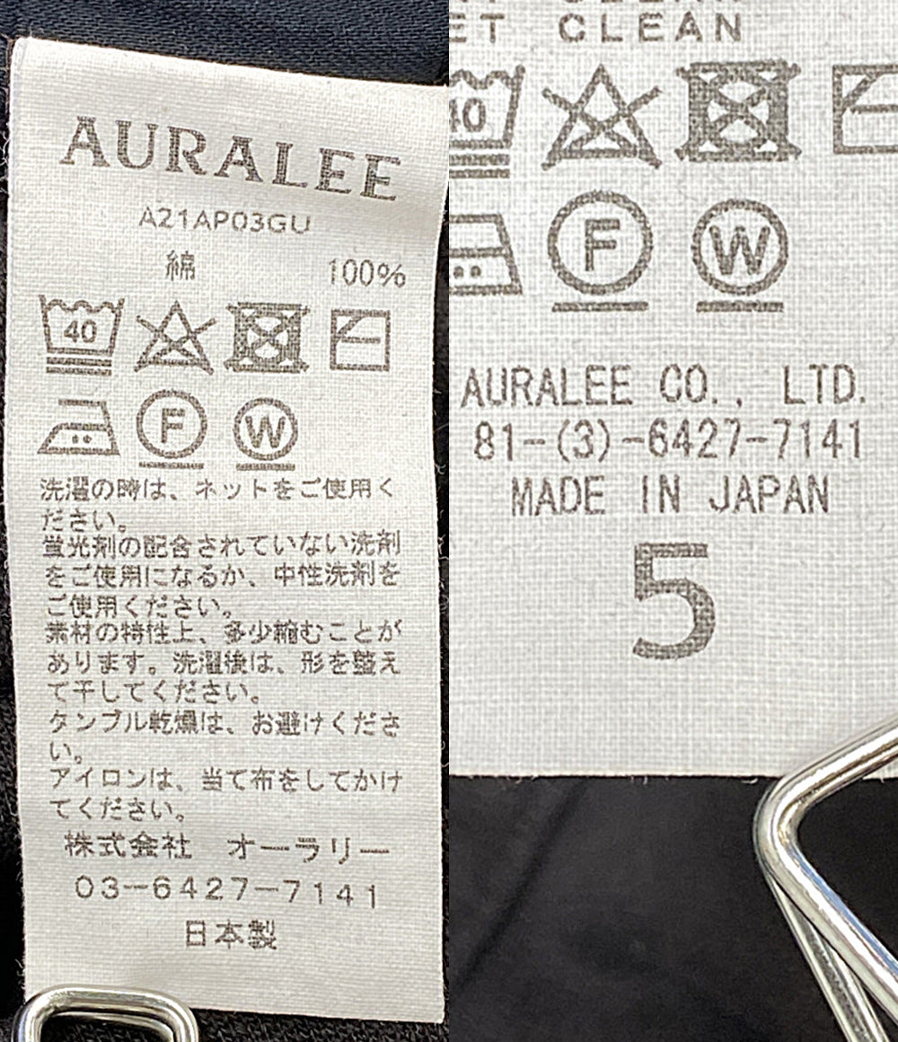AURALEE スウェットパンツ SUPER SOFT HEAVY SWEAT A21AP03GU メンズ SIZE 5 オーラリー