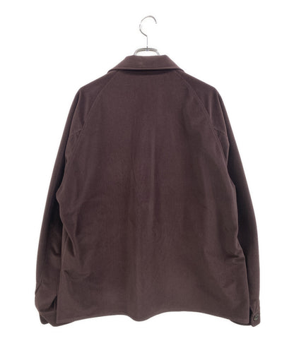 美品 THE RERACS ジャケット コーデュロイシャツジャケット ボルドー 23FW-REBL-371 メンズ SIZE 48 ザ・リラクス