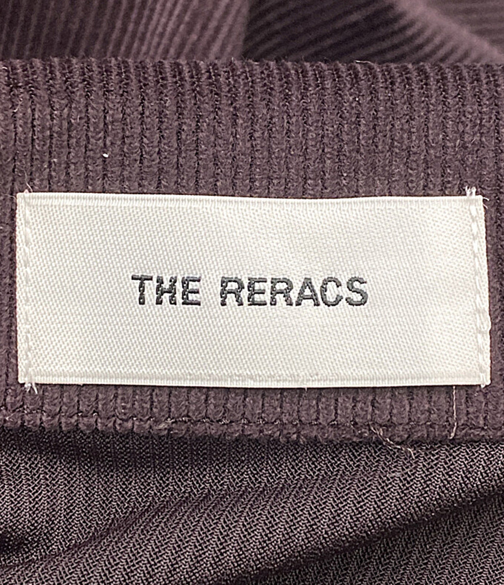 美品 THE RERACS ジャケット コーデュロイシャツジャケット ボルドー 23FW-REBL-371 メンズ SIZE 48 ザ・リラクス