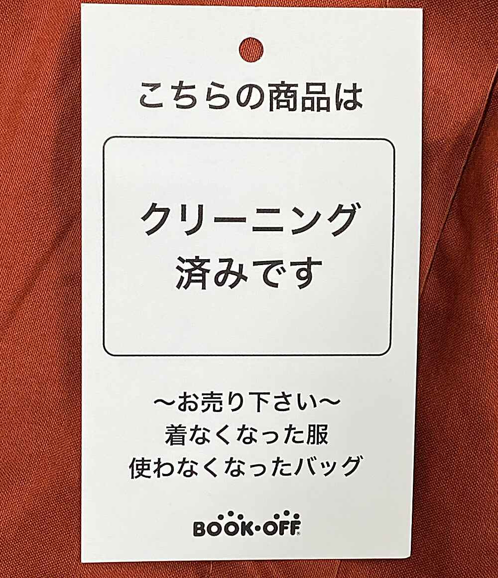 toteme 長袖シャツ ノーカラー オレンジ 81-158-10-041870 レディース SIZE XS トーテム