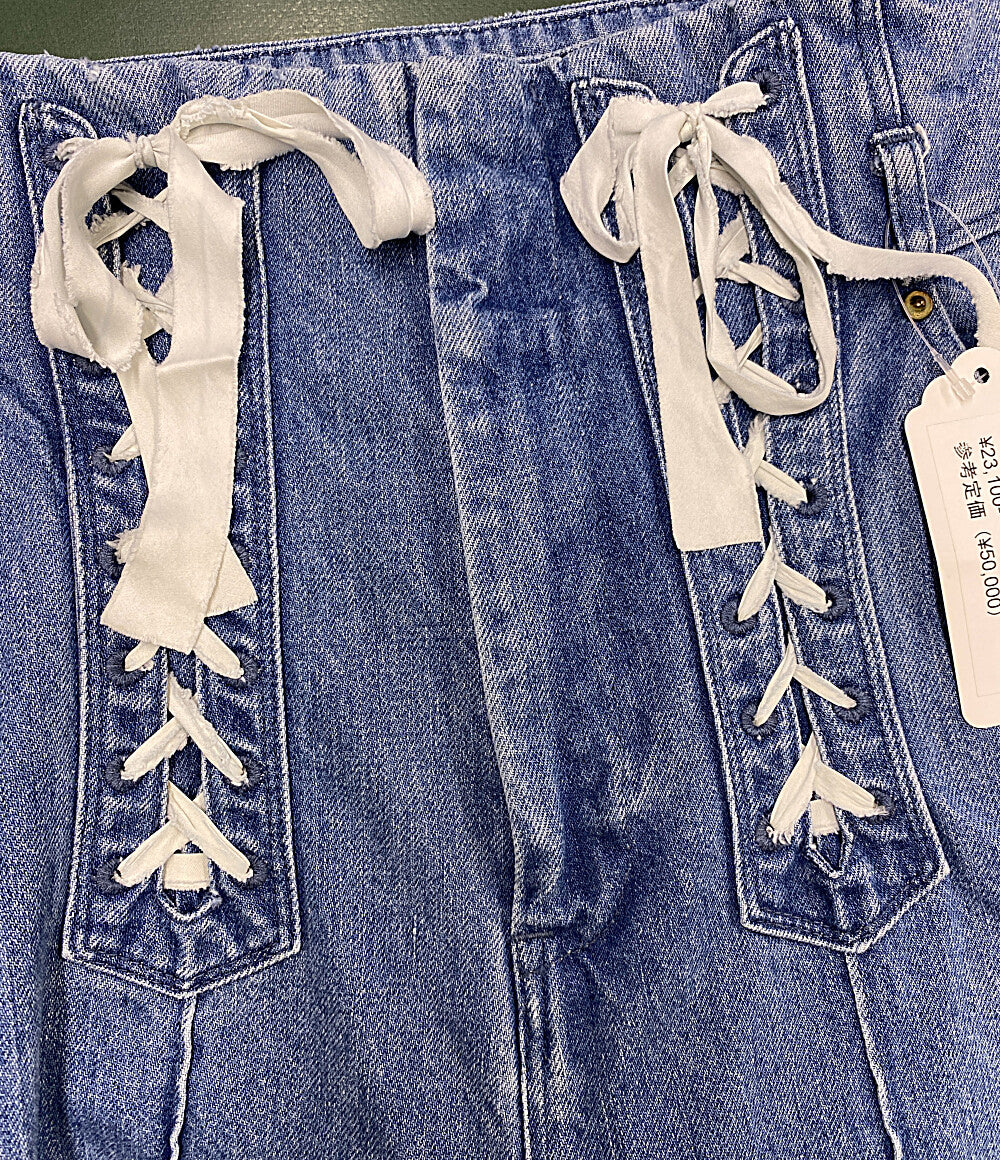 mamekurogouchi パンツ レースアップデニム 18AW MM18AW-PT073 レディース SIZE 1 マメクロゴウチ