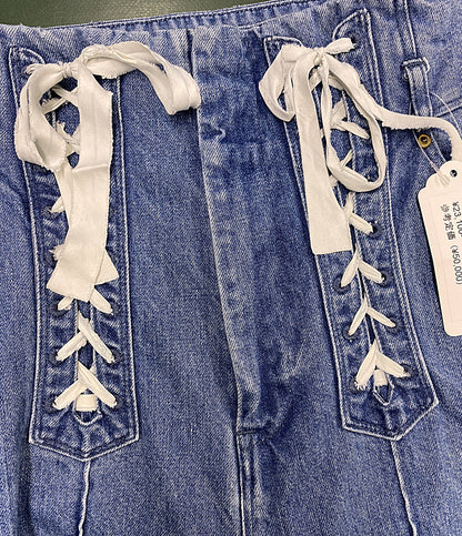 mamekurogouchi パンツ レースアップデニム 18AW MM18AW-PT073 レディース SIZE 1 マメクロゴウチ